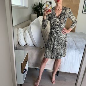 Diane Von Furstenberg Julian Silk Wrap Dress